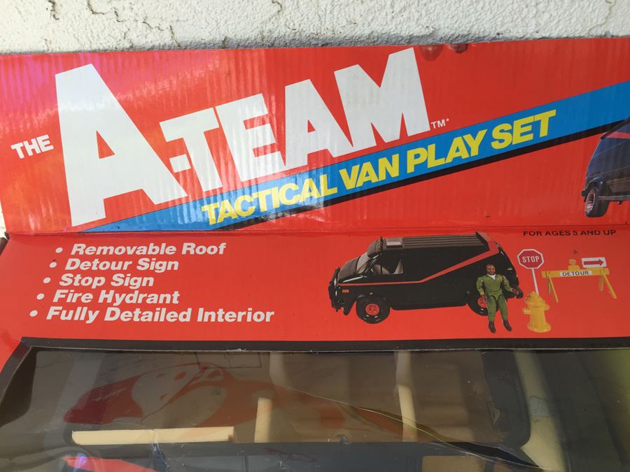 The A-Team Tactical Van Play Set Mr. T B. A. Baracus New In Box Galoob 1983 [Photo 8]