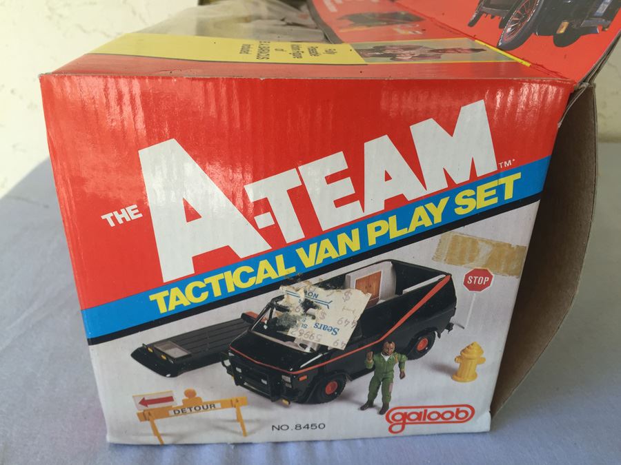 The A-Team Tactical Van Play Set Mr. T B. A. Baracus New In Box Galoob 1983 [Photo 9]