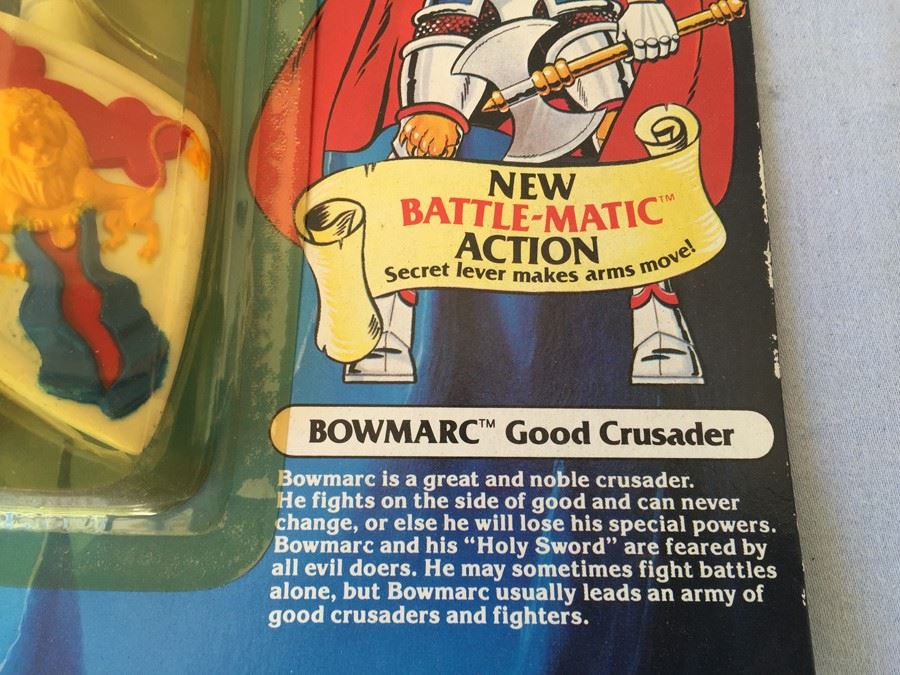 Advanced Dungeons & Dragons Action Figure BOWMARC Good Crusader New On Card TSR 1983 [Photo 7]