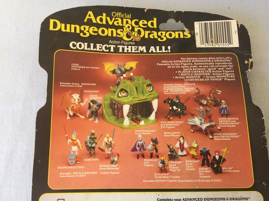 Advanced Dungeons & Dragons Action Figure BOWMARC Good Crusader New On Card TSR 1983 [Photo 10]