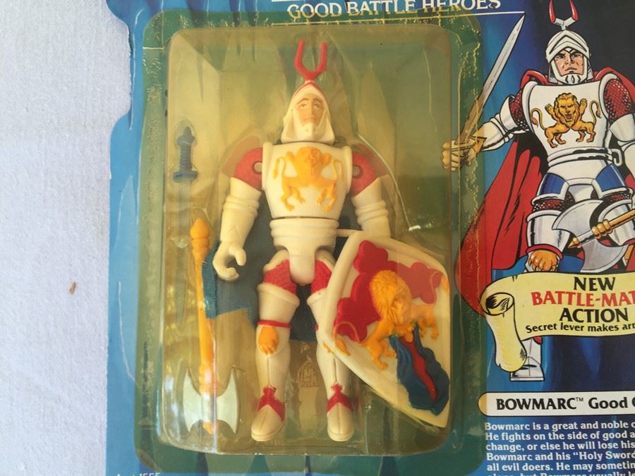 Advanced Dungeons & Dragons Action Figure BOWMARC Good Crusader New On Card TSR 1983 [Photo 2]