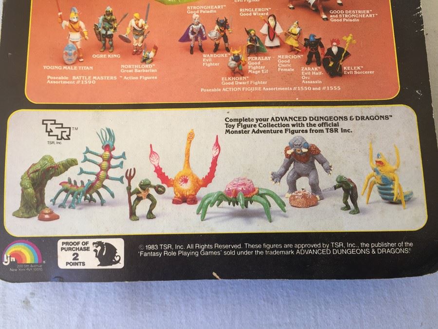 Advanced Dungeons & Dragons Action Figure BOWMARC Good Crusader New On Card TSR 1983 [Photo 11]