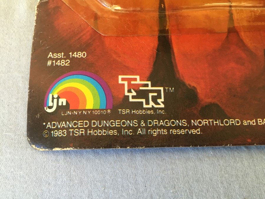 Advanced Dungeons & Dragons Action Figure NORTHLORD Great Barbarian New On Card TSR 1983 [Photo 8]