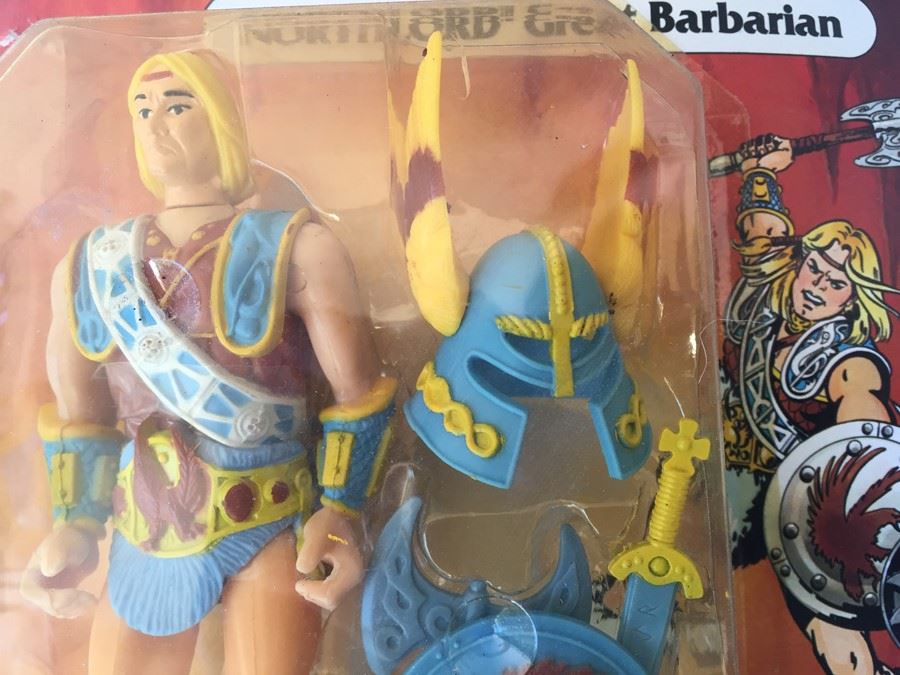 Advanced Dungeons & Dragons Action Figure NORTHLORD Great Barbarian New On Card TSR 1983 [Photo 2]