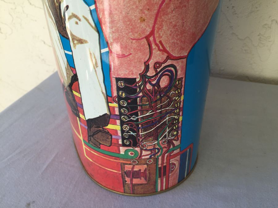 The Six Million Dollar Man Waste Basket 1976 [Photo 2]