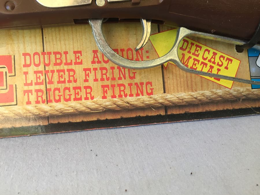 Western Rangers Cap Rifle New On Card Imperial Toy Corporation 1985 [Photo 7]