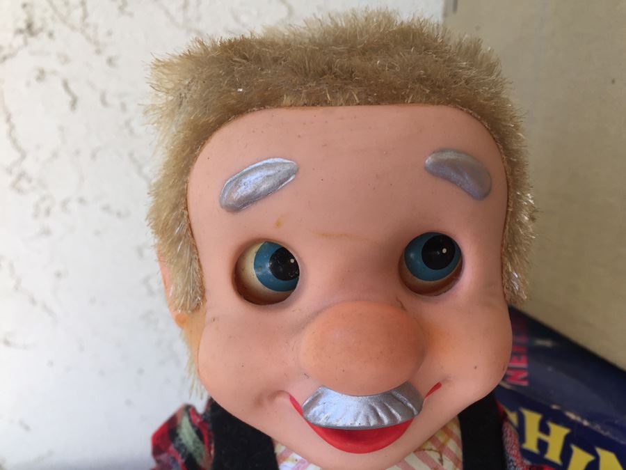 Blushing Willy Tin Litho Japan Electro Mechanical Battery Operated Toy New In Box [Photo 15]