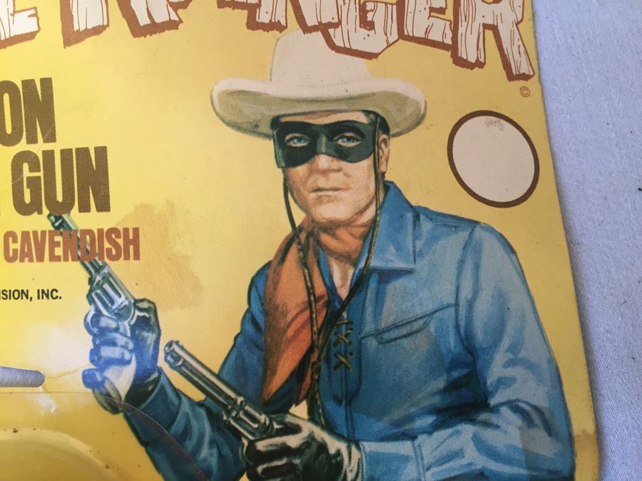 Lone Ranger Action Water Gun New On Card Durham 1974 Tonto Butch Cavendish [Photo 4]