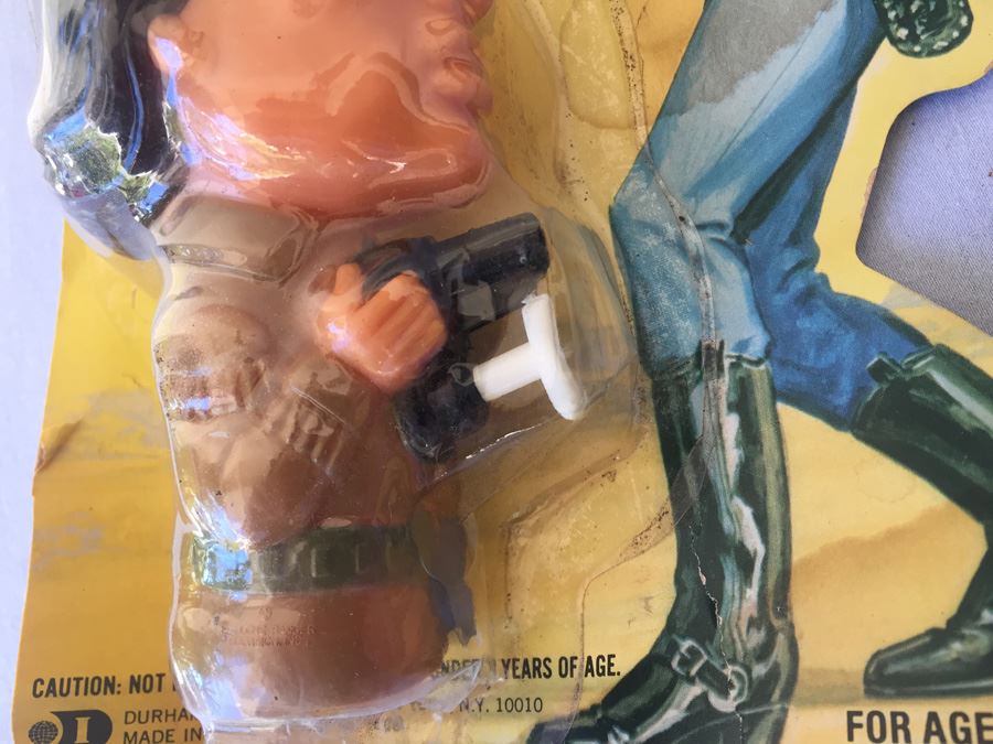 Lone Ranger Action Water Gun New On Card Durham 1974 Tonto Butch Cavendish [Photo 6]
