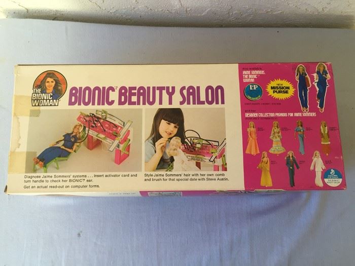 Jaime Sommers The Bionic Woman Bionic Beauty Salon New In Box Kenner 1976 [Photo 3]