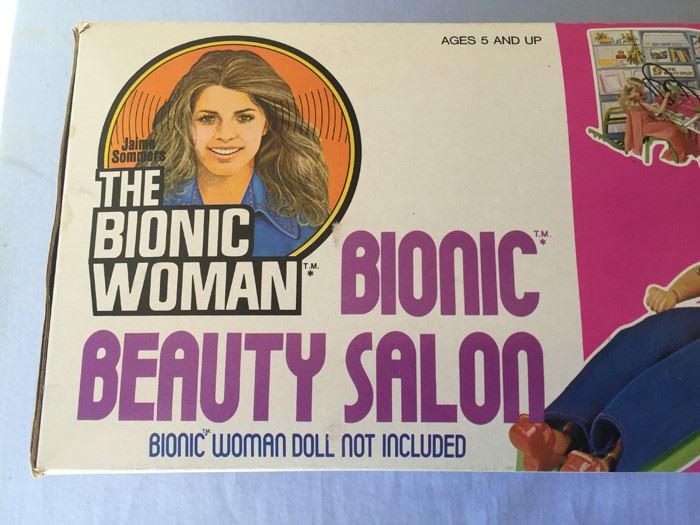 Jaime Sommers The Bionic Woman Bionic Beauty Salon New In Box Kenner 1976 [Photo 4]