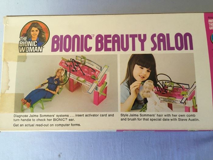 Jaime Sommers The Bionic Woman Bionic Beauty Salon New In Box Kenner 1976 [Photo 6]