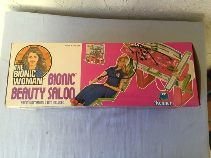 Jaime Sommers The Bionic Woman Bionic Beauty Salon New In Box Kenner 1976 [Photo 1]