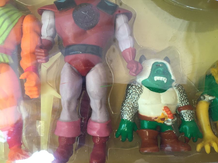 Blackstar & The Trobbits In Battle Against Overlord, Gargo & The Alien Demons Galoob New In Box Laser Light 1983 [Photo 8]
