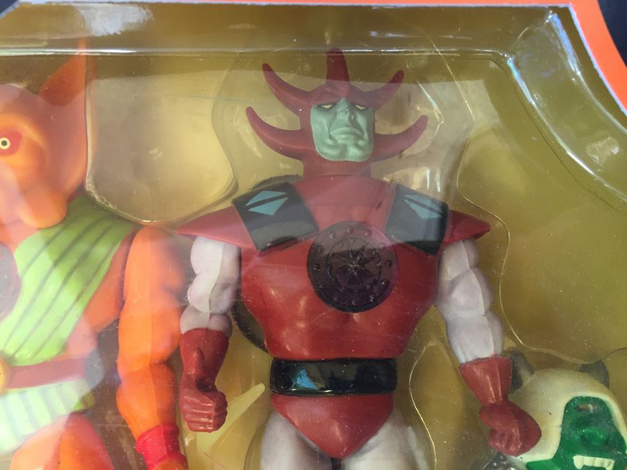 Blackstar & The Trobbits In Battle Against Overlord, Gargo & The Alien Demons Galoob New In Box Laser Light 1983 [Photo 7]