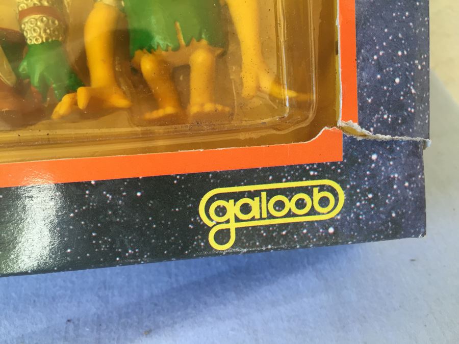 Blackstar & The Trobbits In Battle Against Overlord, Gargo & The Alien Demons Galoob New In Box Laser Light 1983 [Photo 11]