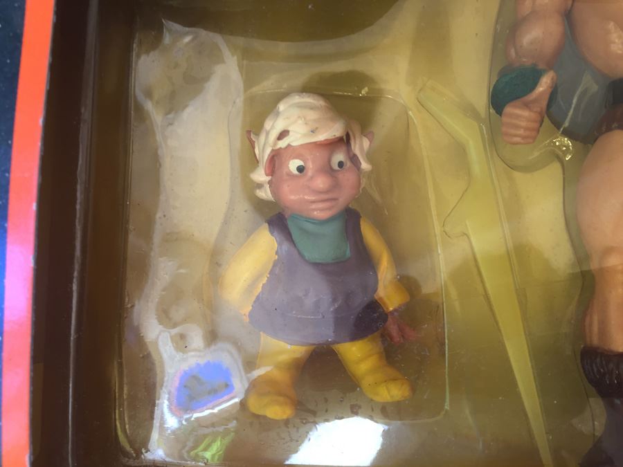 Blackstar & The Trobbits In Battle Against Overlord, Gargo & The Alien Demons Galoob New In Box Laser Light 1983 [Photo 4]