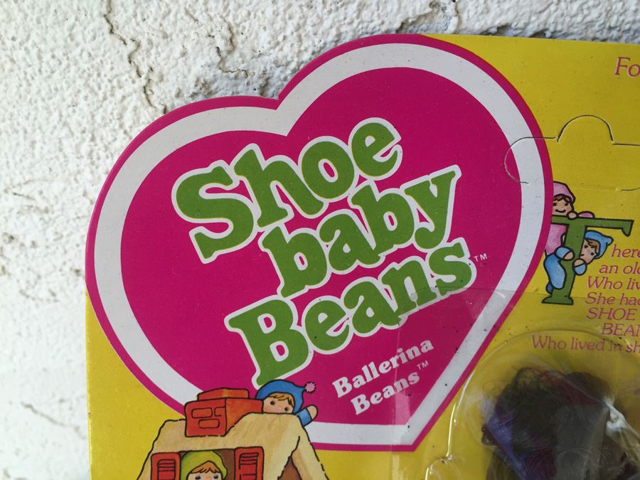 (4) Collection Of Shoe Baby Beans Mattel New On Card 1978 [Photo 2]