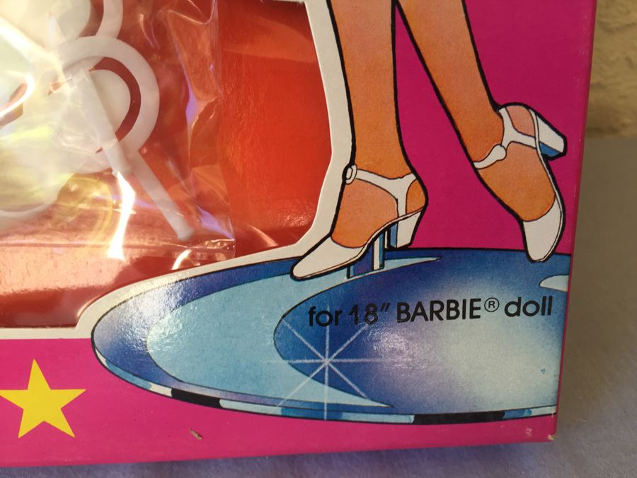 Super Size 18 Inch Barbie Fashions White City Suit Mattel New In Box  [Photo 7]