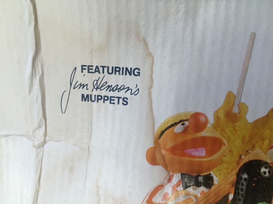 Sesame Street Big Bird Sing-A-Long Radio Jim Henson Muppets With Box [Photo 4]