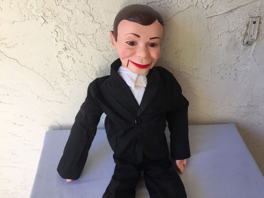Edgar Bergen's Charlie McCarthy Ventriloquist Doll In Box Juro's Ventriloquist Dolls EG