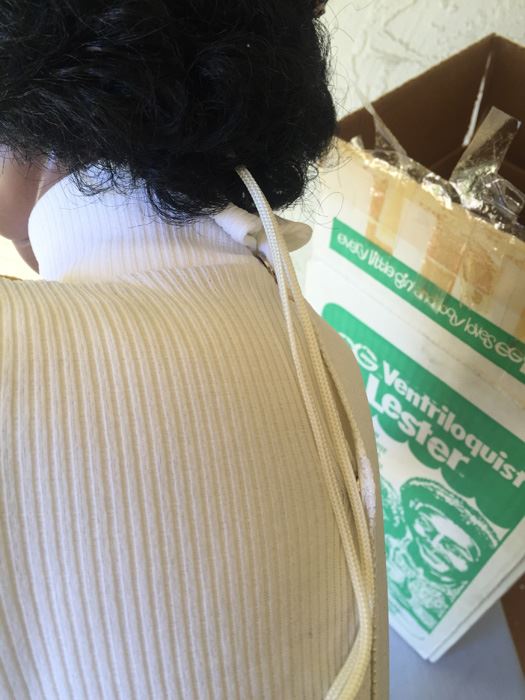 Ventriloquist Lester In Box With Instructions And Sealed Record Black Ventriloquist Doll [Photo 16]