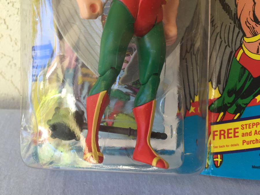 HAWKMAN Super Powers Collection Kenner New On Card Free Comic Book 1984 [Photo 4]