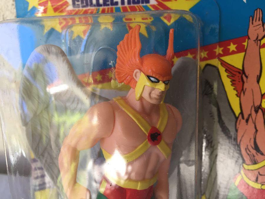 HAWKMAN Super Powers Collection Kenner New On Card Free Comic Book 1984 [Photo 2]