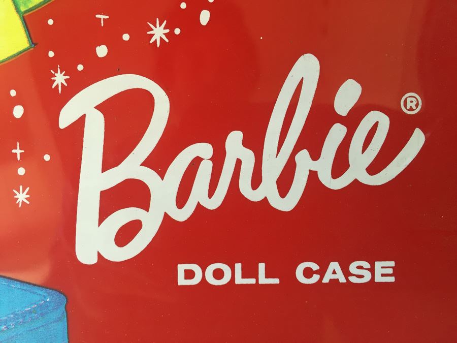 Red Barbie Doll Case 1958 With Barbie Clothes And Accessories Mattel [Photo 7]