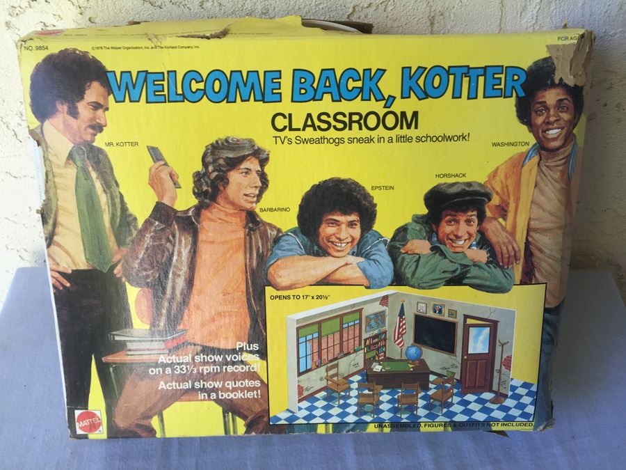 Welcome Back, Kotter Classroom Playset Mattel New In Box 1976 [Photo 7]