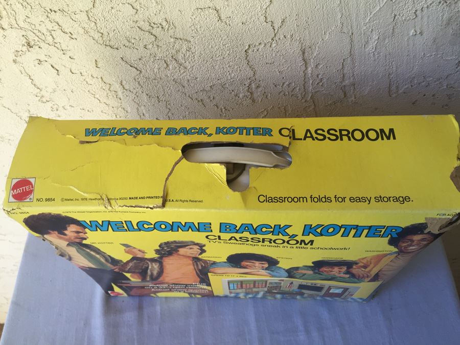 Welcome Back, Kotter Classroom Playset Mattel New In Box 1976 [Photo 6]