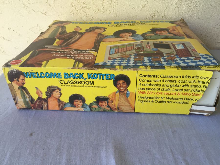 Welcome Back, Kotter Classroom Playset Mattel New In Box 1976 [Photo 9]