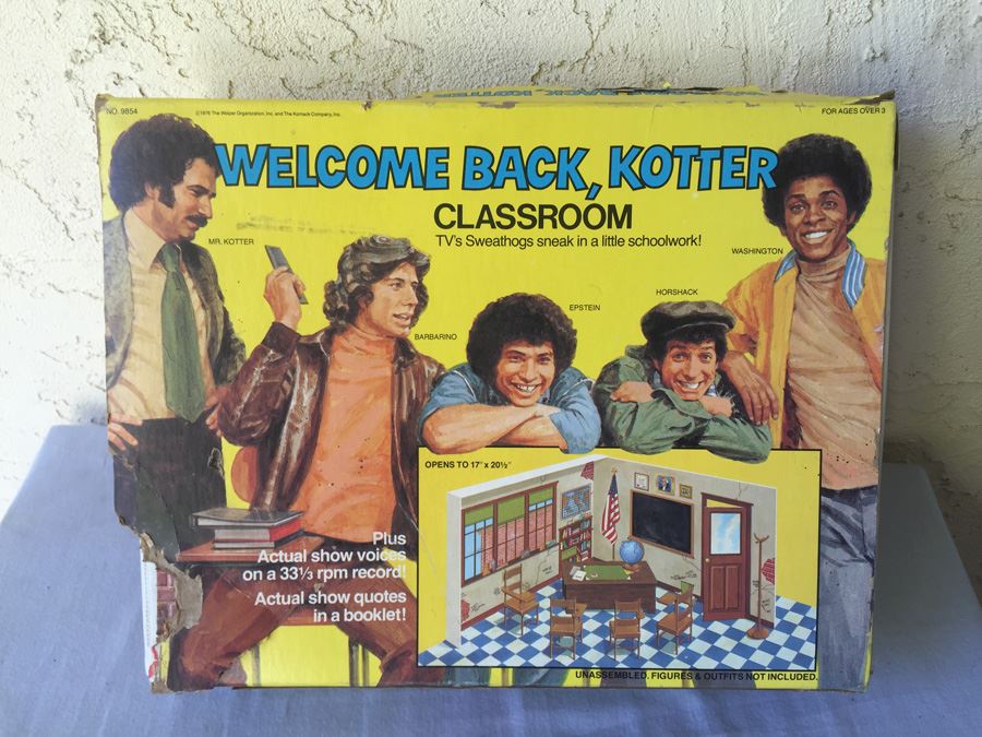 Welcome Back, Kotter Classroom Playset Mattel New In Box 1976 [Photo 1]