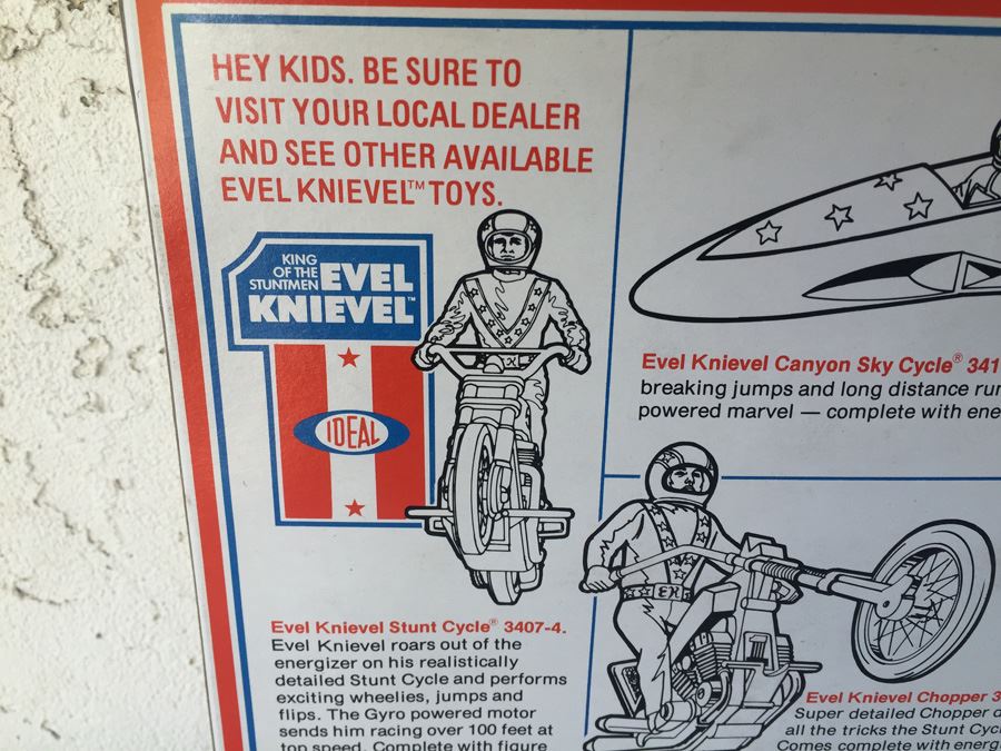 Evel Knievel Precision Miniatures Die-Cast Ideal New In Box 1976 6 Scale Models Motorcycle [Photo 14]