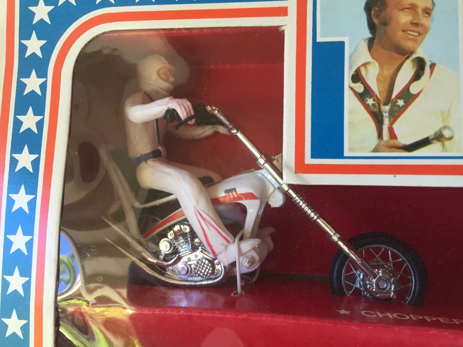 Evel Knievel Precision Miniatures Die-Cast Ideal New In Box 1976 6 Scale Models Motorcycle [Photo 3]