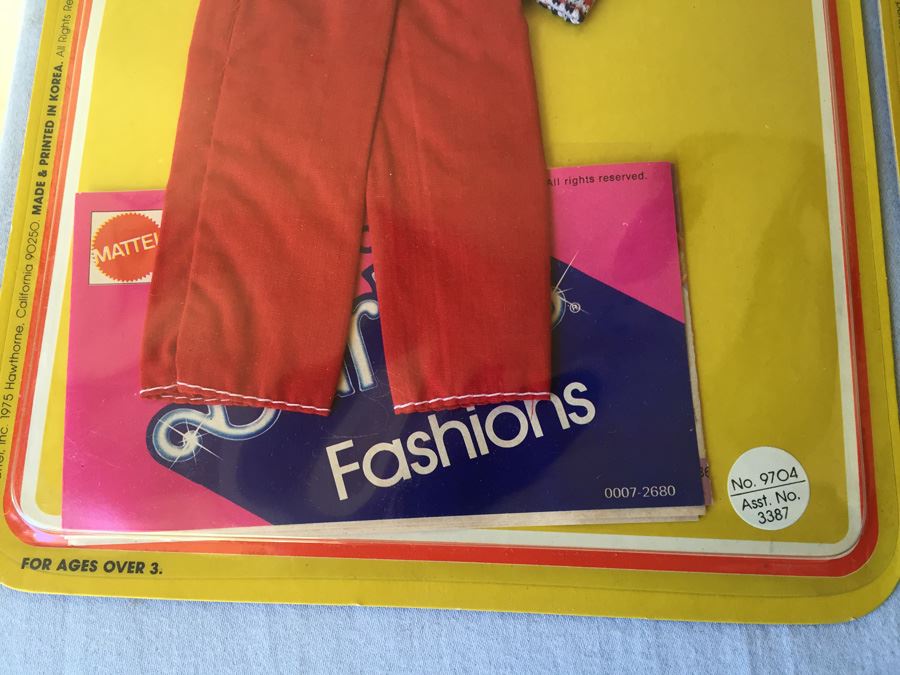Ken Doll Get-Ups 'N Go Fashions Barbie Doll Clothes New On Card Mattel 1978 [Photo 9]