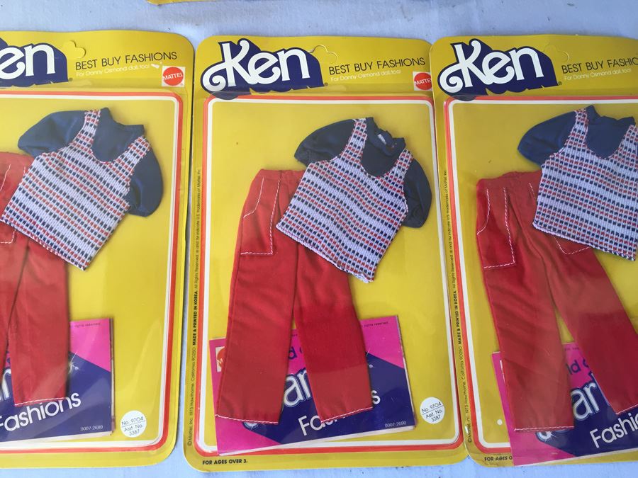 Ken Doll Get-Ups 'N Go Fashions Barbie Doll Clothes New On Card Mattel 1978 [Photo 6]