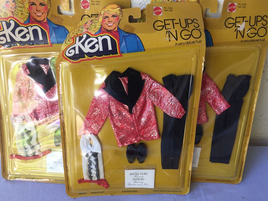 Ken Doll Get-Ups 'N Go Fashions Barbie Doll Clothes New On Card Mattel 1978 [Photo 2]