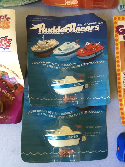 Lot Of Vintages Toys New On Card Galoob Wind Up Early Eighties [Photo 18]