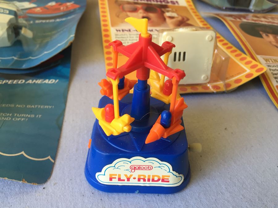 Lot Of Vintages Toys New On Card Galoob Wind Up Early Eighties [Photo 17]