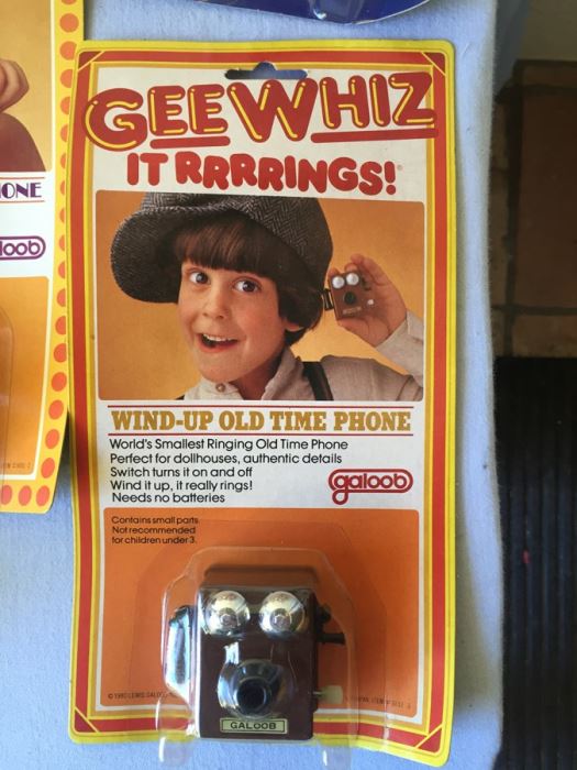 Lot Of Vintages Toys New On Card Galoob Wind Up Early Eighties [Photo 15]