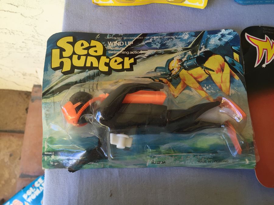 Lot Of Vintages Toys New On Card Galoob Wind Up Early Eighties [Photo 10]