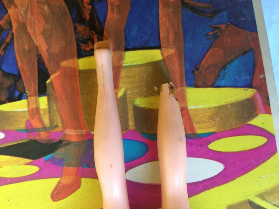 Dawn's Dance Party Featuring Fancy Feet In Box Topper Toys 1971 NOTE Dawn's Foot Is Broken [Photo 11]