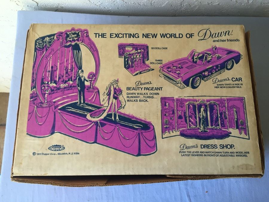 Dawn's Dance Party Featuring Fancy Feet In Box Topper Toys 1971 NOTE Dawn's Foot Is Broken [Photo 2]