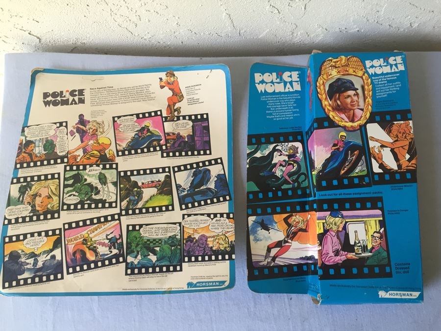 Police Woman Angie Dickinson Horsman Doll New In Box And Race Against Time Clothes And Accessories 1976 [Photo 15]