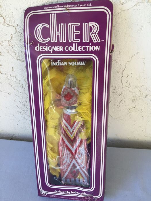 CHER Designer Collection Mego Designed By Bob Mackie Indian Squaw 1976 [Photo 4]
