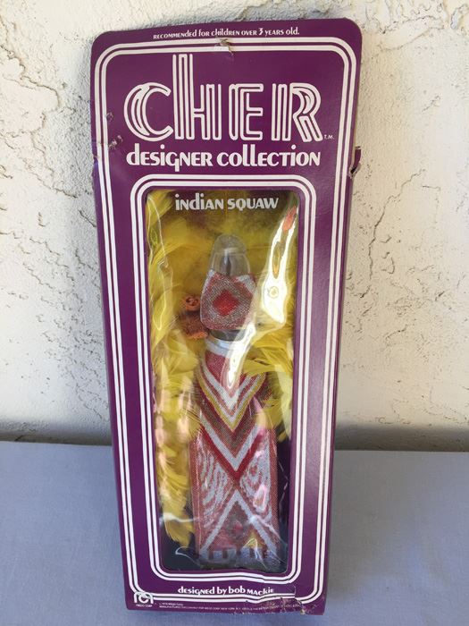 CHER Designer Collection Mego Designed By Bob Mackie Indian Squaw 1976