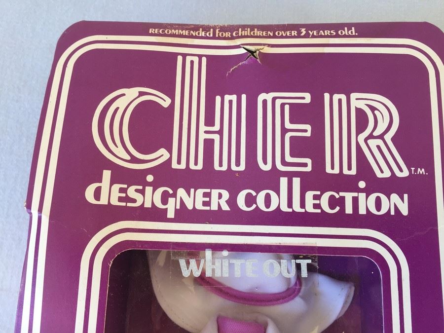 CHER Designer Collection Mego Designed By Bob Mackie White Out 1976 [Photo 4]
