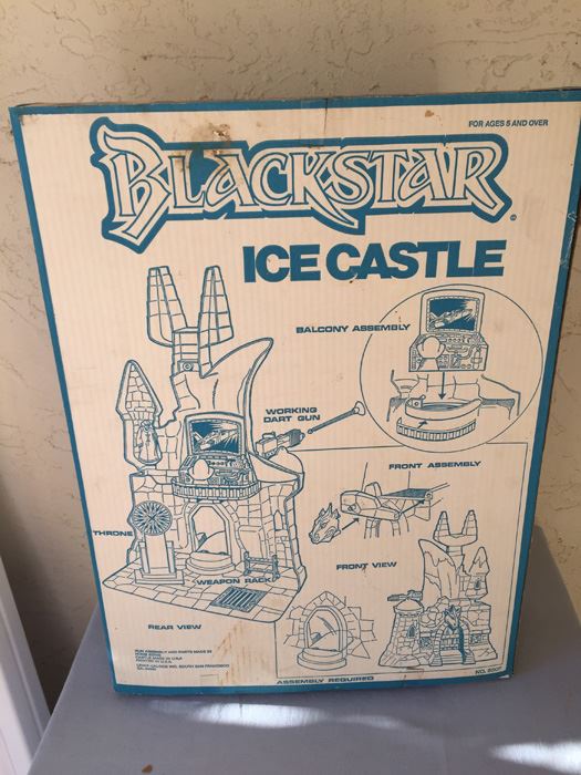 Blackstar The Ice Castle With Working Gun Tower New In Box Galoob 1983 [Photo 3]