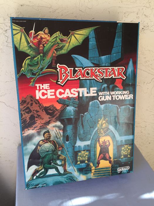 Blackstar The Ice Castle With Working Gun Tower New In Box Galoob 1983 [Photo 1]